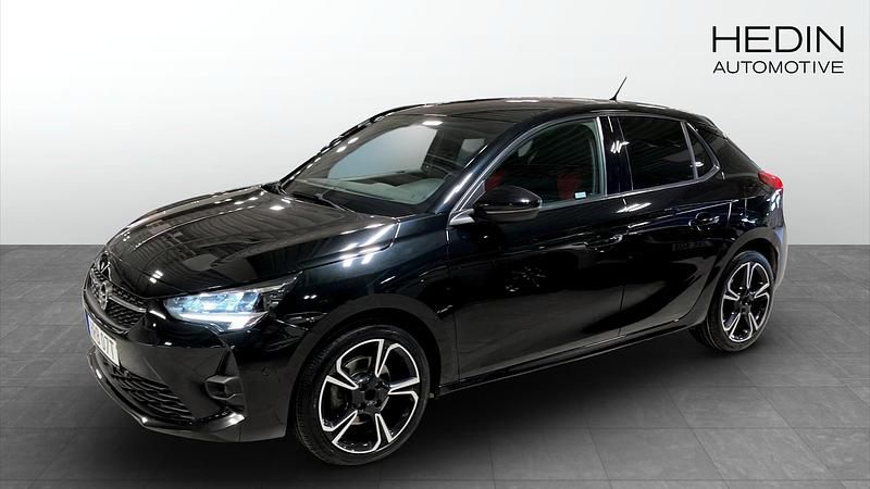 Svart Begagnad 2020 Opel Corsa Halvkombi | 169 900 kr (Marknadspris) - Bild 1/4