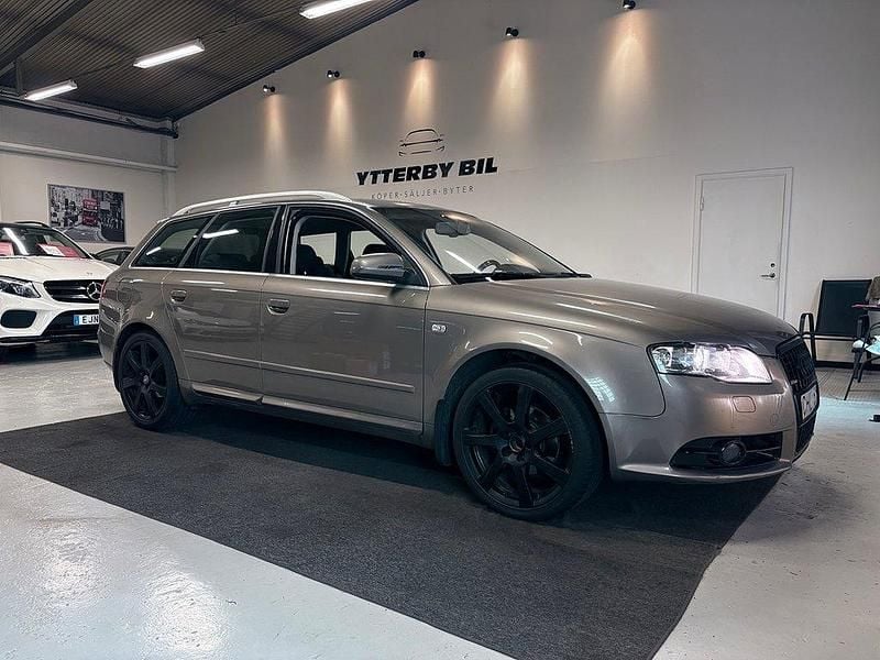 Ljusbrun Begagnad 2007 Audi A4 S-Line Kombi | 69 900 kr (Dyr) - Bild 1/4
