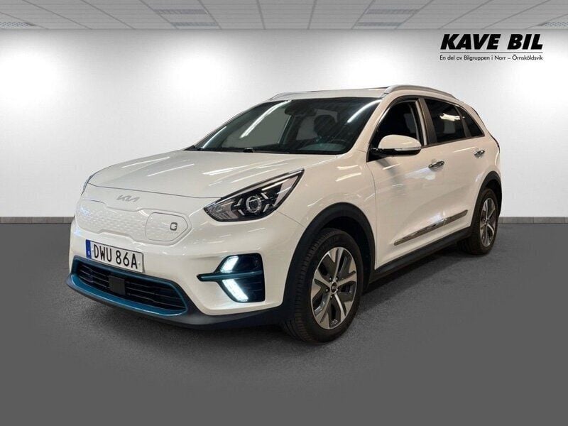 Vit Begagnad 2021 Kia e-Niro Advance SUV | 279 900 kr (Marknadspris) - Bild 1/3