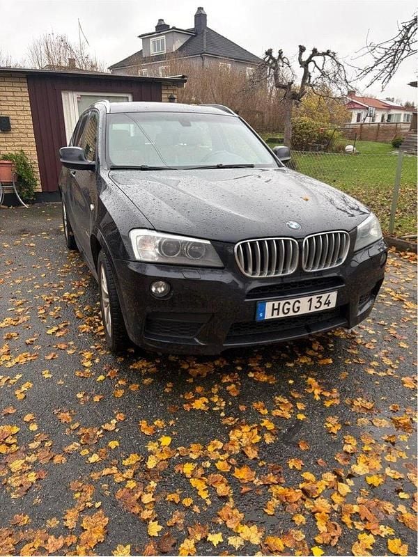 Svart Begagnad 2014 BMW X3 M Sport SUV | 190 000 kr (Marknadspris) - Bild 1/4