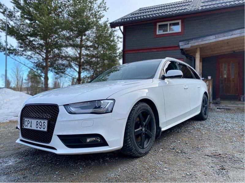 Vit Begagnad 2013 Audi A4 Kombi | 75 000 kr (Superpris) - Bild 1/4