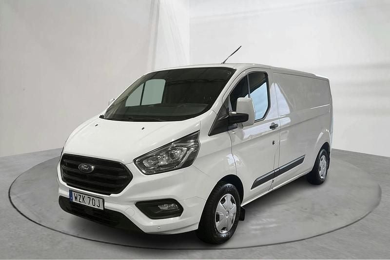 Vit Begagnad 2019 Ford Transit Custom | 139 000 kr (Bra pris) - Bild 1/4