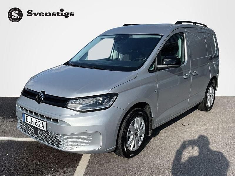 Silver (reflexsilver metallic) Begagnad 2025 VW Caddy Minibuss | 364 900 kr (Marknadspris) - Bild 1/4