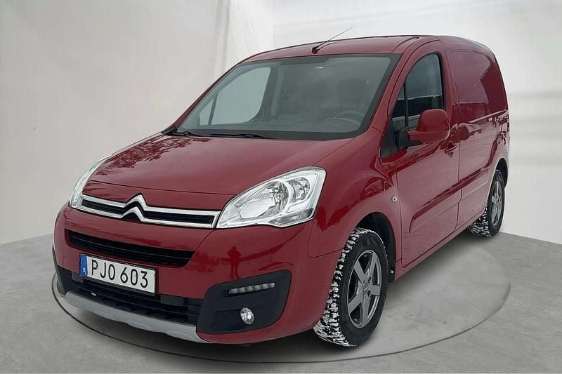 Röd Begagnad 2017 Citroën Berlingo Minibuss | 75 000 kr (Marknadspris) - Bild 1/4