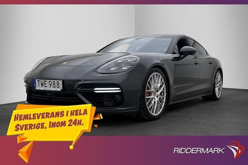 Begagnad Porsche Panamera Turbo 551 HK (405 kW) 2017 Mgrå Sedan