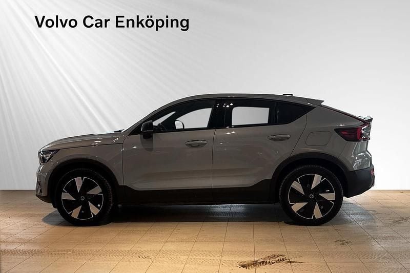 Begagnad Volvo C40 Single Motor Extended Range 185 kW (252 HK) 2023 Grå SUV