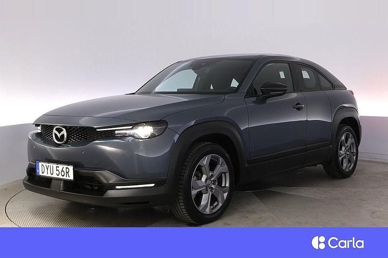 Grå Begagnad 2021 Mazda MX30 Sky SUV | 146 900 kr (Marknadspris) - Bild 1/4
