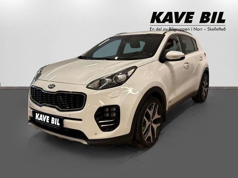 Vit Begagnad 2017 Kia Sportage GT-Line SUV | 179 900 kr (Lite dyr) - Bild 1/4