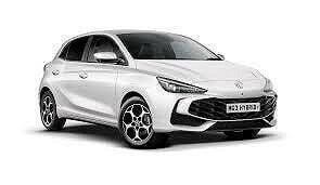 Begagnad MG MG3 102 HK (75 kW) 2024 Vit Halvkombi