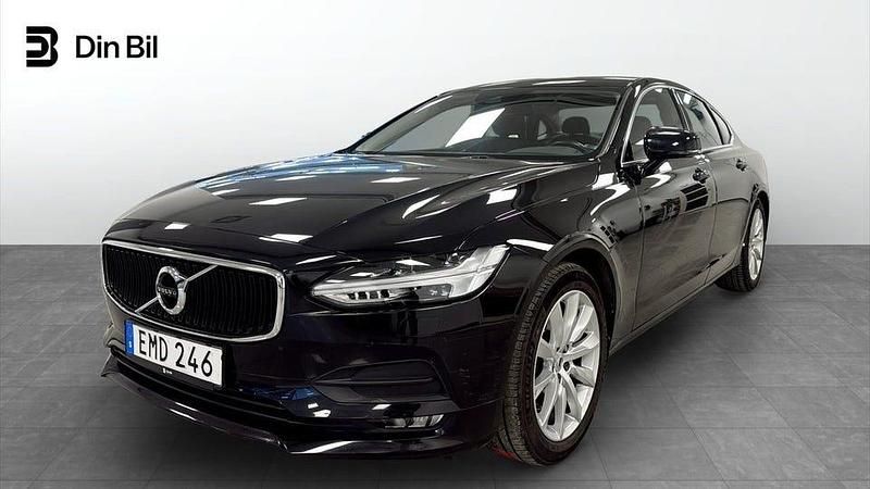 Svart Begagnad 2018 Volvo S90 Business Edition Sedan | 244 900 kr (Marknadspris) - Bild 1/4