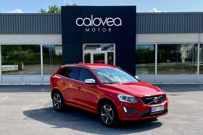 Röd Begagnad 2013 Volvo XC60 R-Design SUV | 159 900 kr (Marknadspris) - Bild 1/4