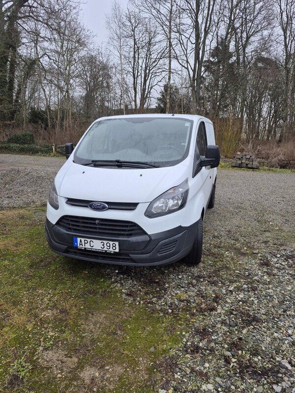 Vit Begagnad 2014 Ford Transit Custom | 78 500 kr (Marknadspris) - Bild 1/4