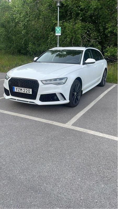 Vit Begagnad 2018 Audi A6 Ambition Kombi | 162 000 kr (Lite dyr) - Bild 1/4