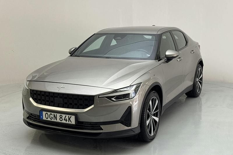 Grå Begagnad 2022 Polestar 2 Sedan | 259 000 kr (Superpris) - Bild 1/4