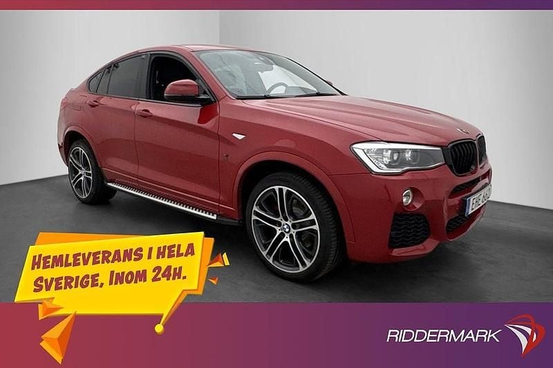 Begagnad BMW X4 M Sport 2015 Röd SUV