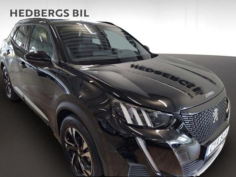 Svart Begagnad 2022 Peugeot e-2008 SUV | 259 900 kr (Dyr) - Bild 1/4