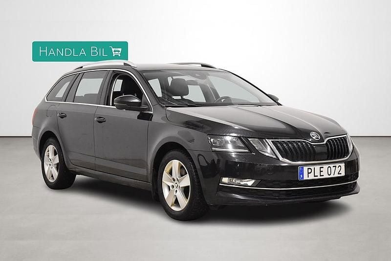 Begagnad Skoda Octavia Style 150 HK (110 kW) 2017 Svart Kombi