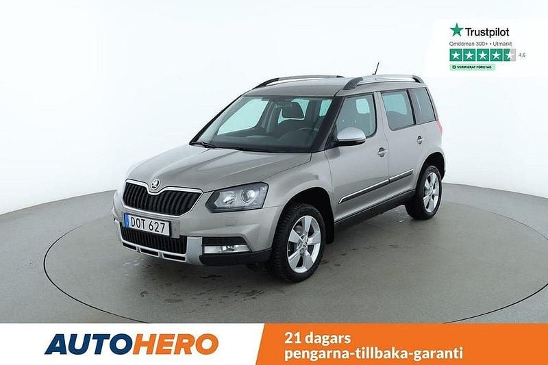 Ljusbrun Begagnad 2014 Skoda Yeti Outdoor SUV | 160 000 kr (Marknadspris) - Bild 1/4