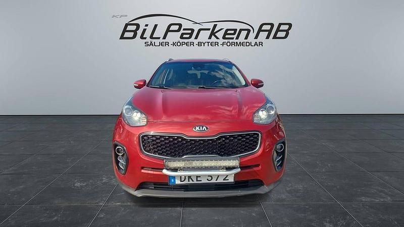 Begagnad Kia Sportage Advance 116 HK (85 kW) 2016 Röd SUV