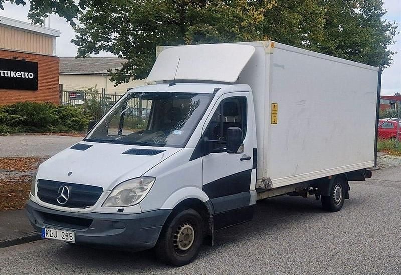 Vit Begagnad 2008 Mercedes Sprinter Van | 89 900 kr - Bild 1/4