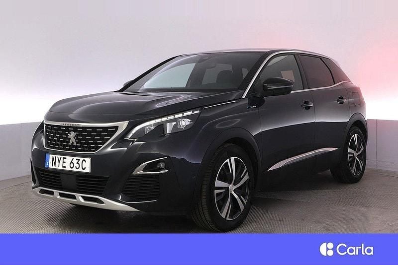Grå Begagnad 2020 Peugeot 3008 GT-line SUV | 219 900 kr (Marknadspris) - Bild 1/4