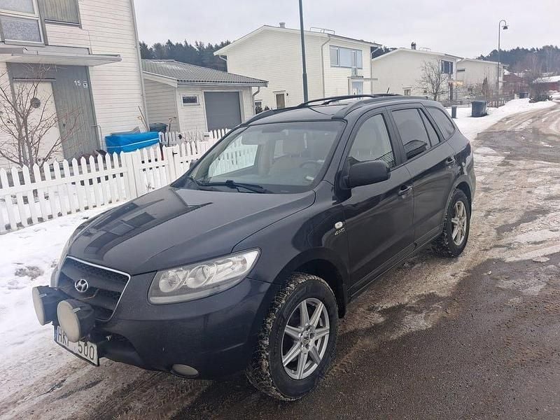 Begagnad Hyundai Santa Fe 189 HK (139 kW) 2008 Svartmetallic SUV