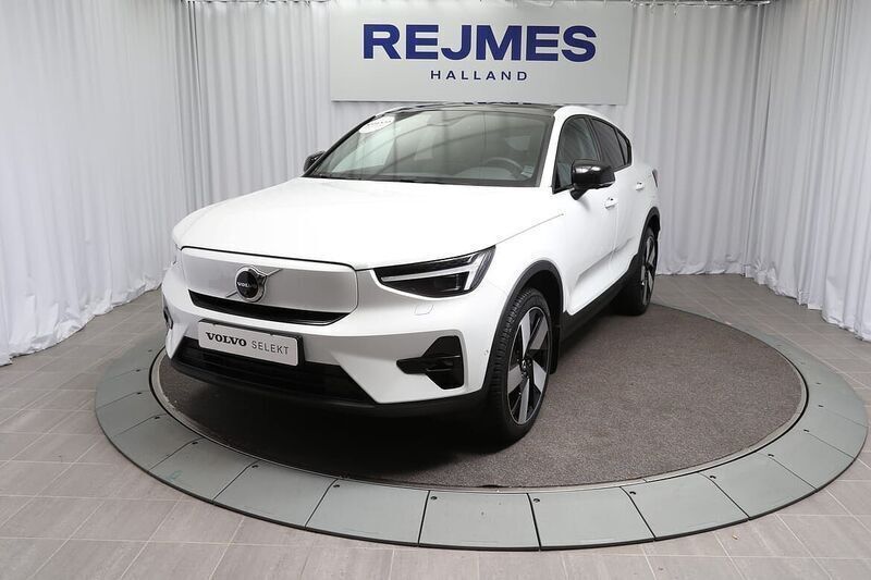 Vit Begagnad 2023 Volvo EC40 Ultimate SUV | 499 500 kr (Marknadspris) - Bild 1/4