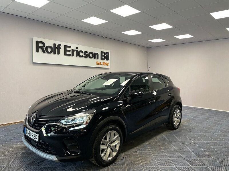 Svart Begagnad 2023 Renault Captur Equilibre SUV | 199 500 kr (Bra pris) - Bild 1/4
