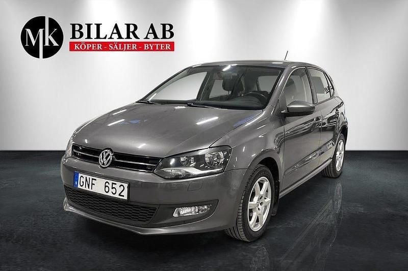 Begagnad VW Polo 86 HK (63 kW) 2013 Mörkgrå Halvkombi