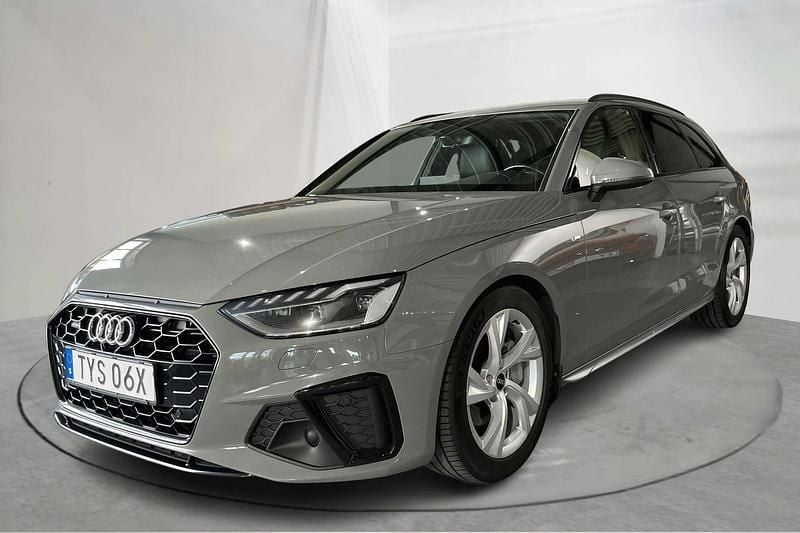 Grå Begagnad 2021 Audi A4 S-Line Sedan | 275 000 kr (Bra pris) - Bild 1/4