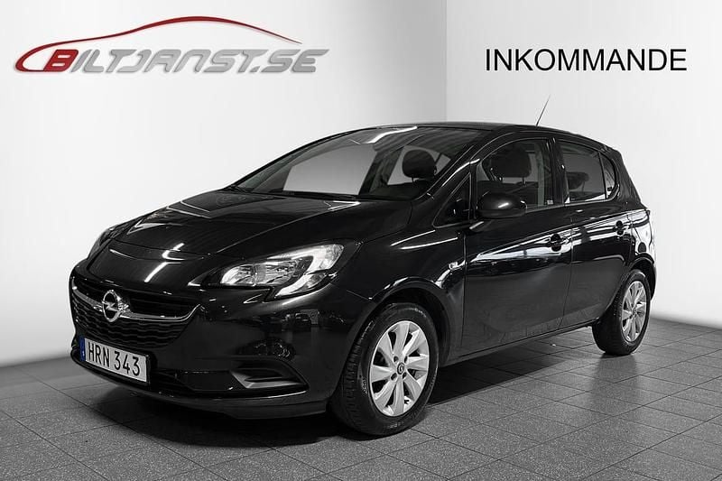 Svart Begagnad 2015 Opel Corsa Enjoy Halvkombi | 83 900 kr (Superpris) - Bild 1/4