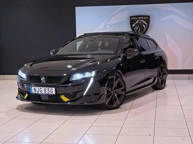 Svart Begagnad 2021 Peugeot 508 Peugeot Sport Engineered Kombi | 429 900 kr (Lite dyr) - Bild 1/4