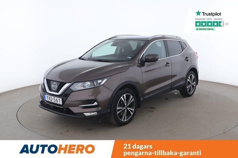 Brun Begagnad 2017 Nissan Qashqai N-Connecta SUV | 128 000 kr (Marknadspris) - Bild 1/4