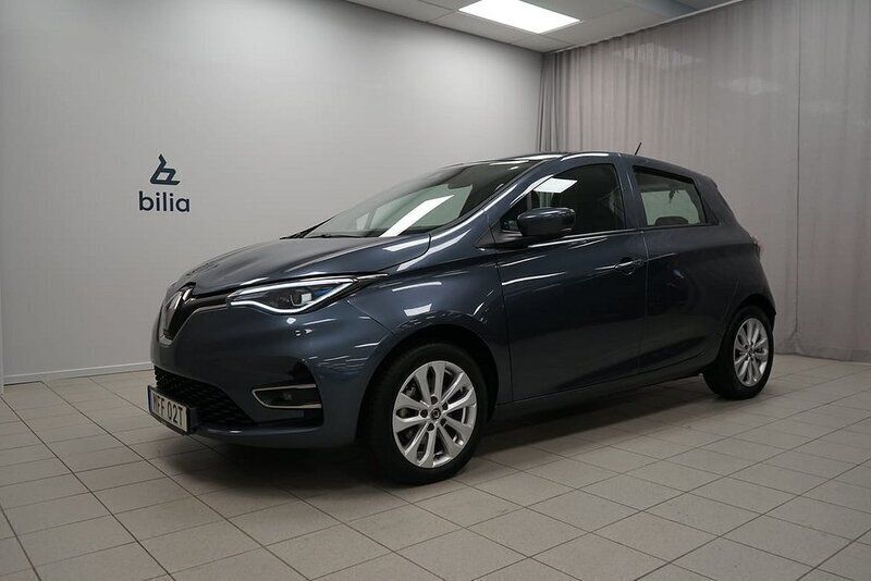 Grå Begagnad 2021 Renault Zoe Zen Halvkombi | 144 900 kr (Bra pris) - Bild 1/3