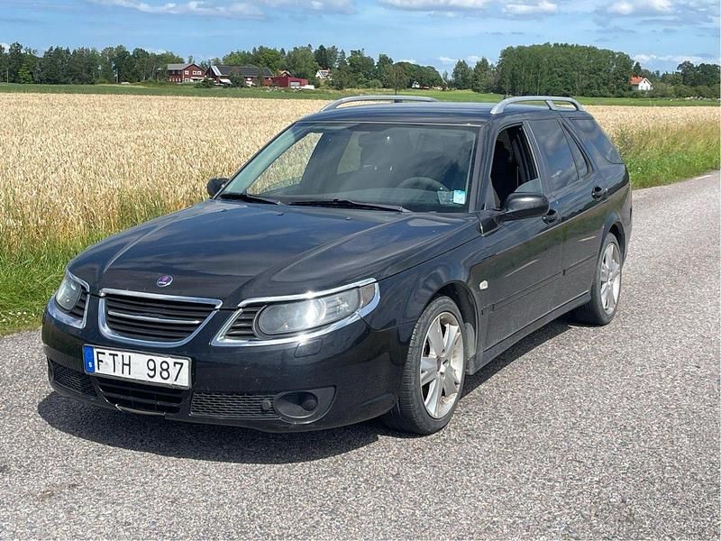Svart Begagnad 2007 Saab 9-5 Kombi | 7 500 kr (Superpris) - Bild 1/4