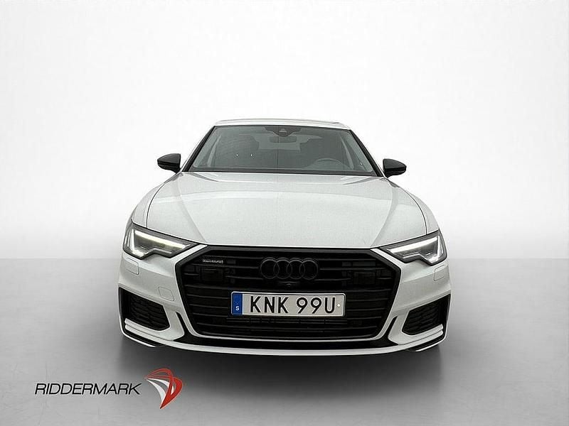 Begagnad Audi A6 S-Line 367 HK (269 kW) 2020 Vit Sedan