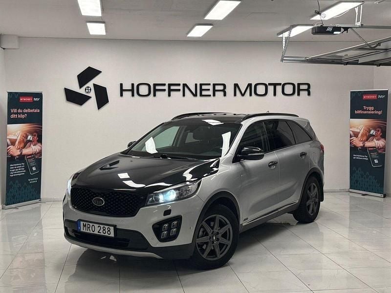 Grå Begagnad 2014 Kia Sorento SUV | 179 000 kr (Dyr) - Bild 1/4