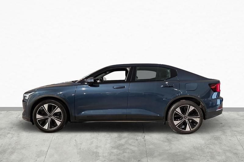 Begagnad Polestar 2 Long Range Dual motor 309 kW (421 HK) 2021 Blå Halvkombi