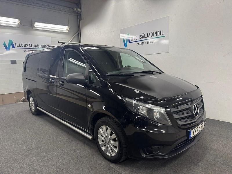 Svart Begagnad 2017 Mercedes Vito Van | 69 000 kr (Superpris) - Bild 1/4