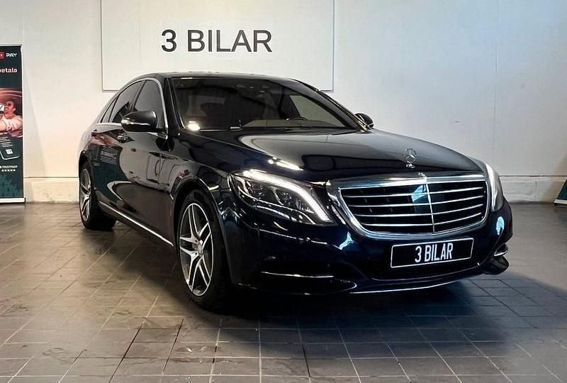 Begagnad Mercedes S500 456 HK (335 kW) 2014 Blå Sedan