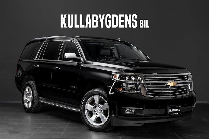 Svart Begagnad 2015 Chevrolet Tahoe SUV | 399 000 kr - Bild 1/4