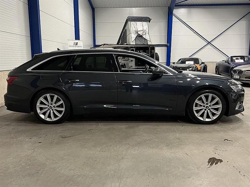 Begagnad Audi A6 S-Line 299 HK (219 kW) 2022 Mörkgrå Kombi