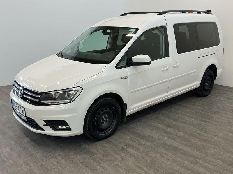 Begagnad VW Caddy Maxi Life Life 150 HK (110 kW) 2019 Vit Minibuss