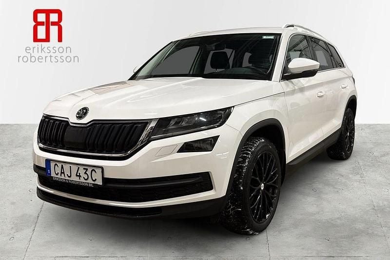 Vit Begagnad 2020 Skoda Kodiaq Business Line SUV | 319 900 kr (Marknadspris) - Bild 1/4