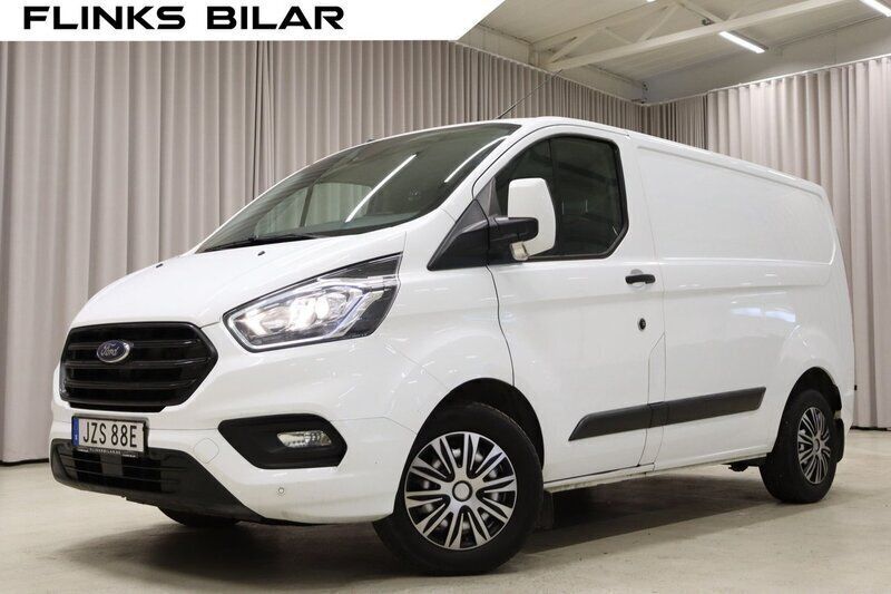Vit (frozen white) Begagnad 2020 Ford Transit Custom Van | 139 900 kr (Superpris) - Bild 1/4
