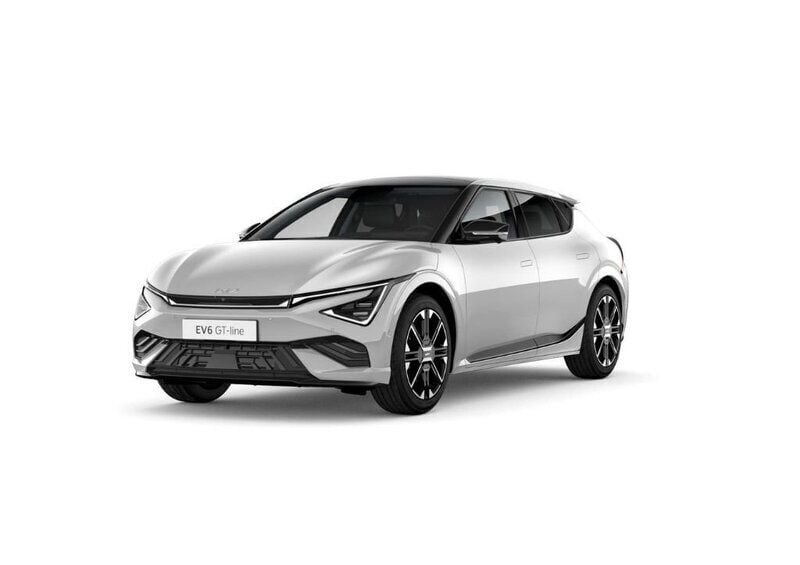 Svart (aurora black pearl) Begagnad 2024 Kia EV6 GT-Line SUV | 622 800 kr - Bild 1/1