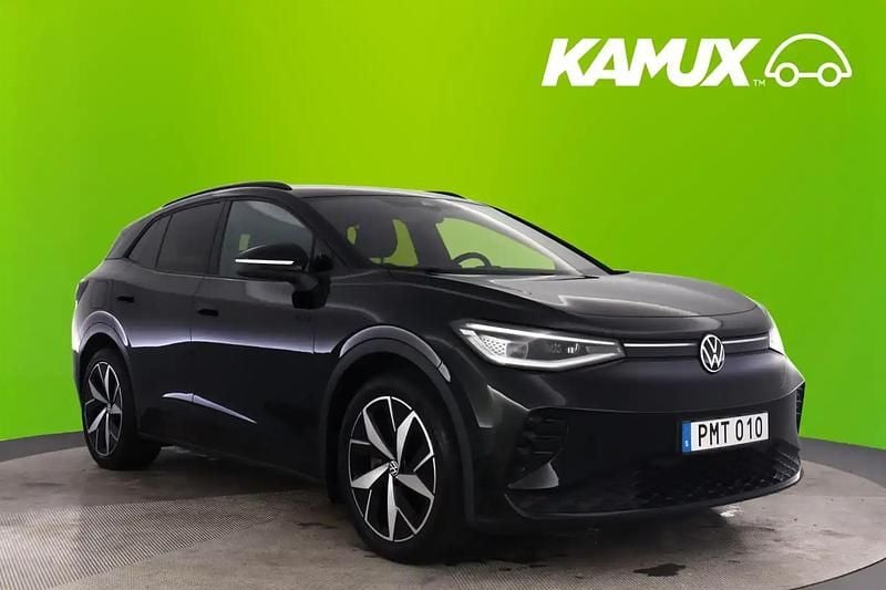 Svart Begagnad 2023 VW ID.4 GTX SUV | 338 900 kr (Bra pris) - Bild 1/4