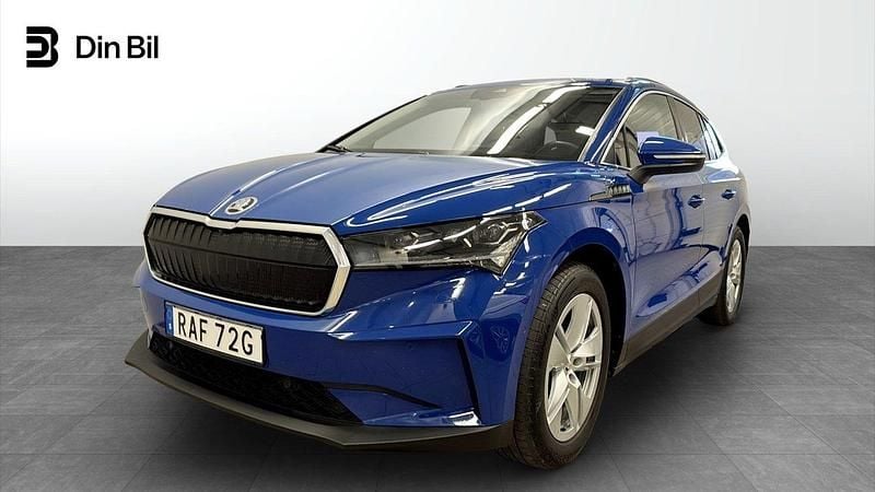 Blå Begagnad 2023 Skoda Enyaq iV SUV | 369 900 kr (Bra pris) - Bild 1/4