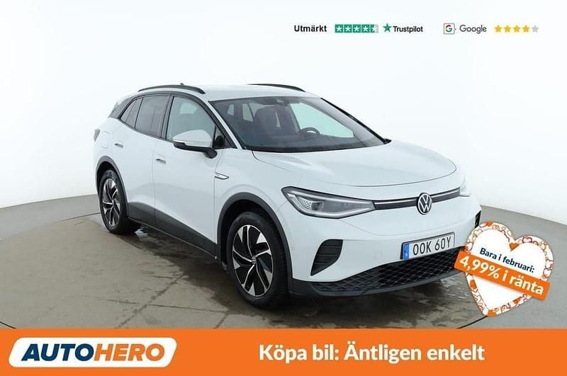 Begagnad VW ID.4 Pro Performance 210 kW (286 HK) 2022 Vit SUV