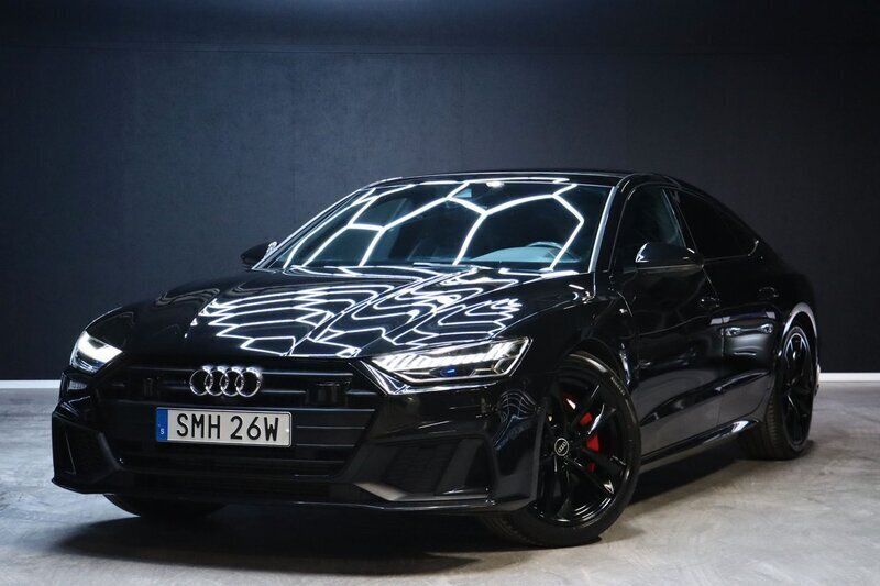 Svart Begagnad 2021 Audi A7 S-Line Halvkombi | 519 900 kr - Bild 1/4